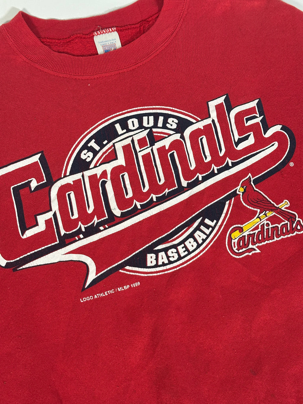 Vintage Cardinals Baseball Printed Sweater (M/L)