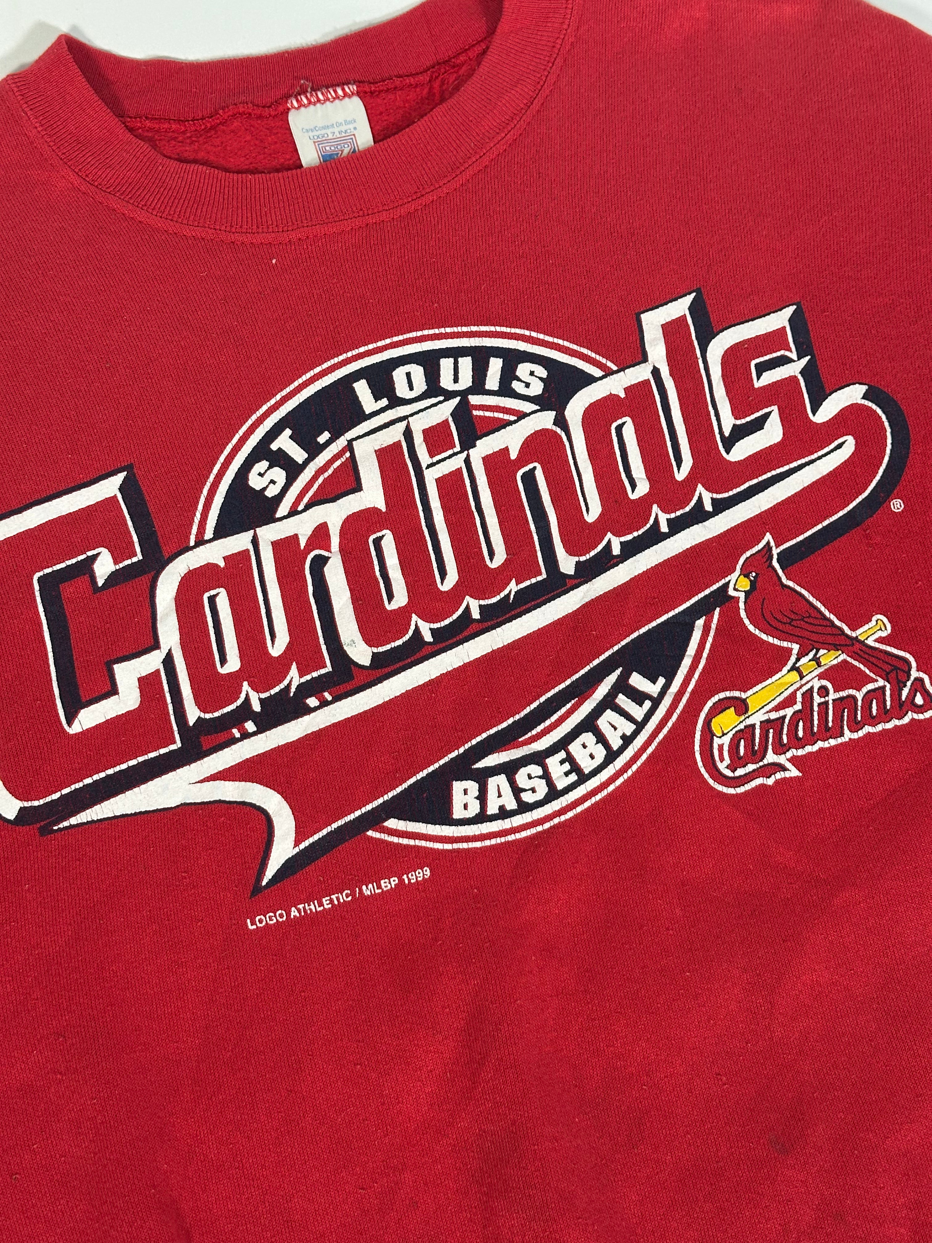 Vintage Cardinals Baseball Printed Sweater (M/L)