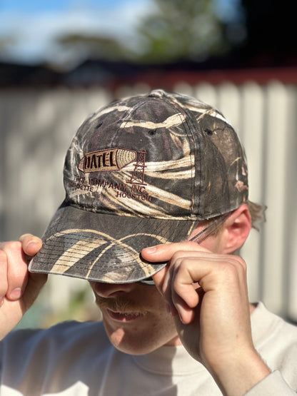 Vintage Datel Tool Company Camo Hat Cap