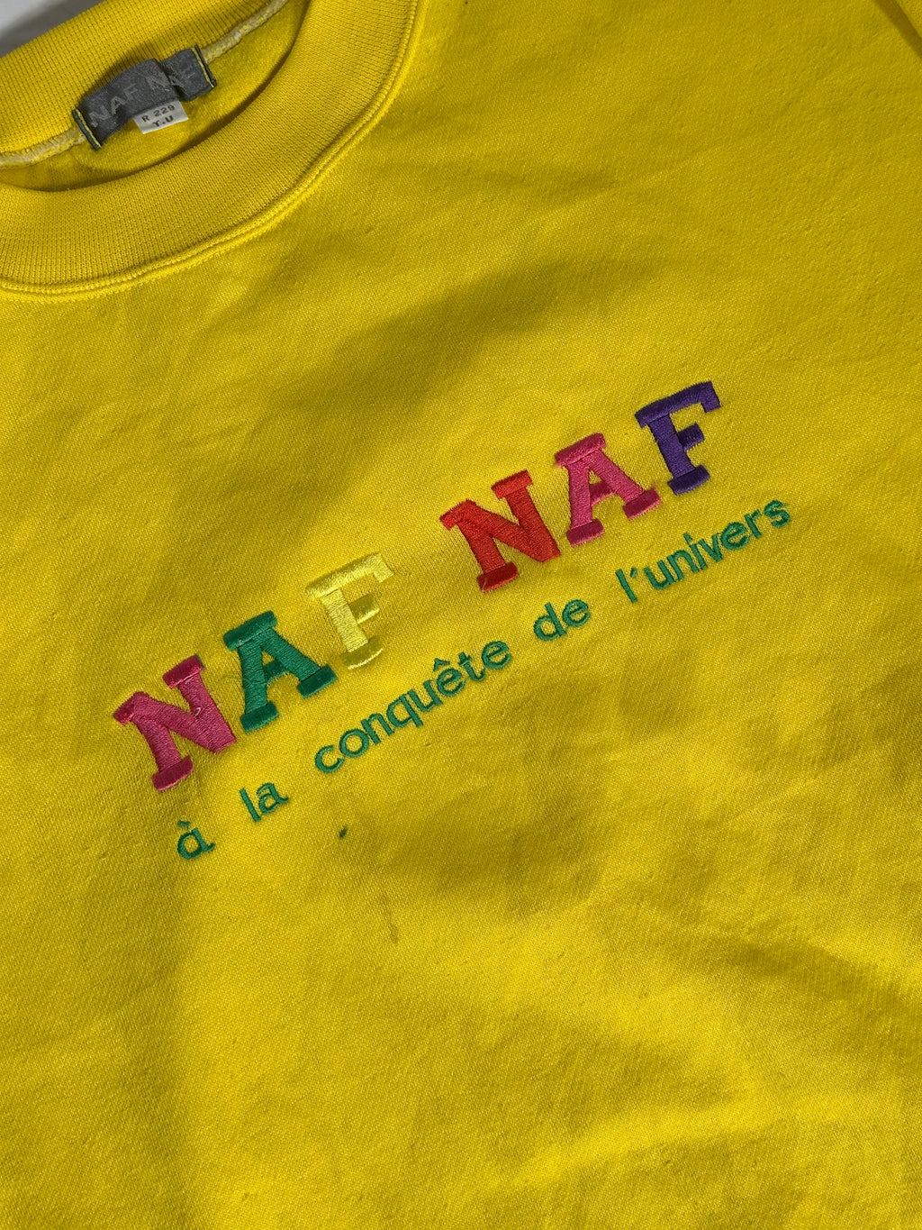 Vintage NAF NAF Embroidered Sweater (L)