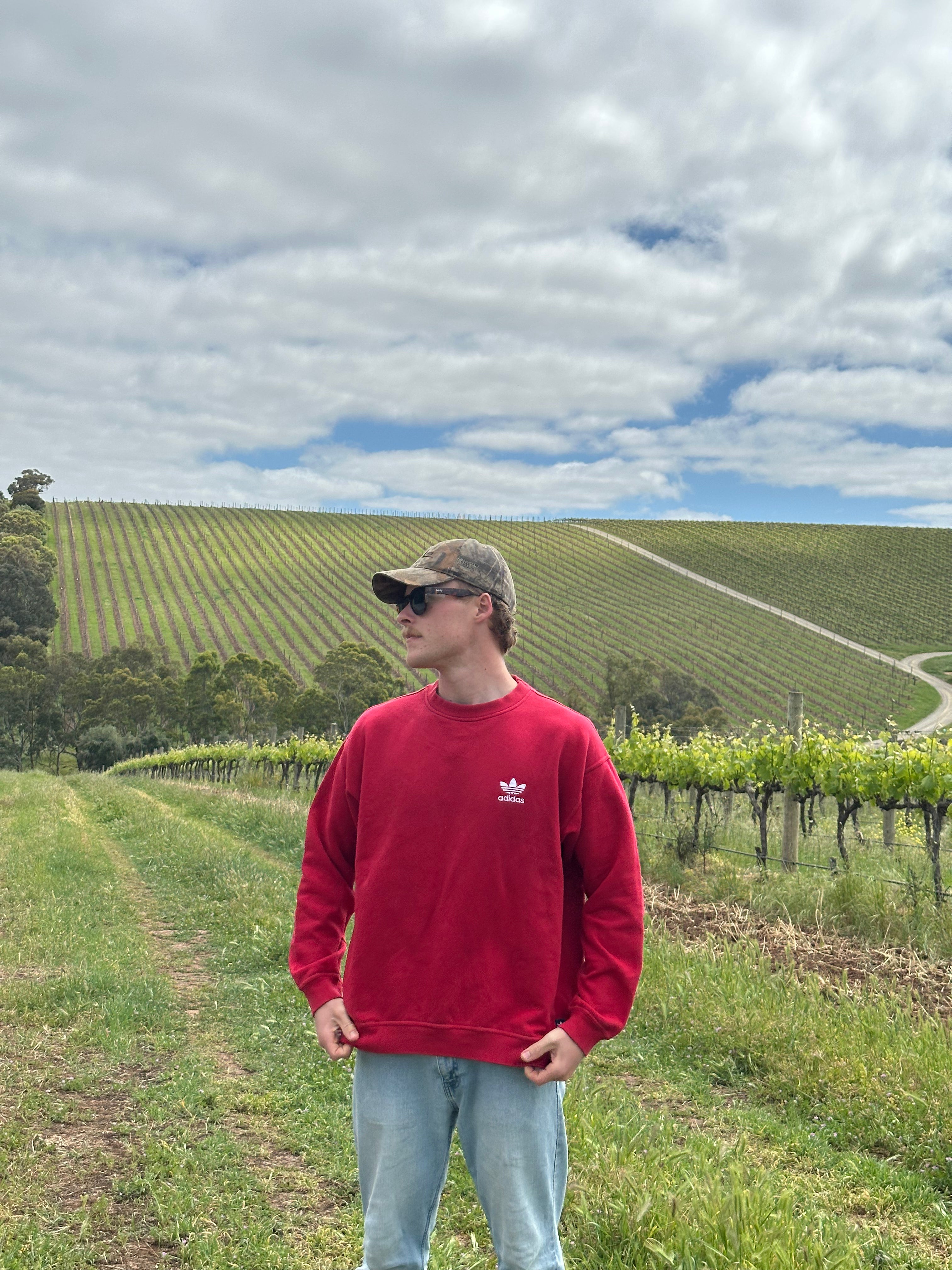 Vintage Adidas Embroidered Sweater (L)