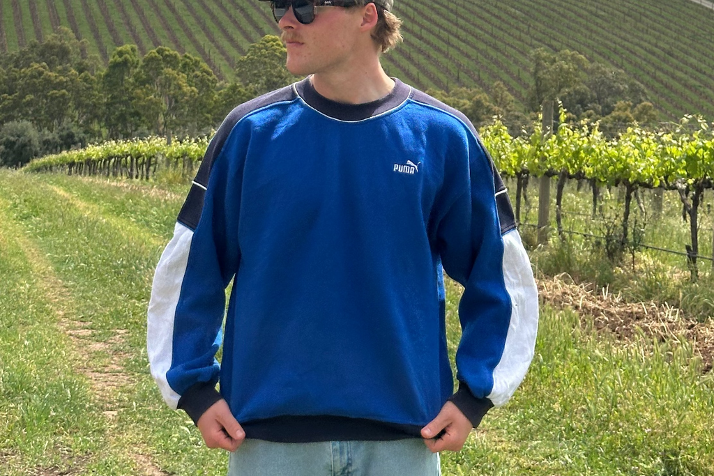 Vintage Puma Embroidered Sweater (L)