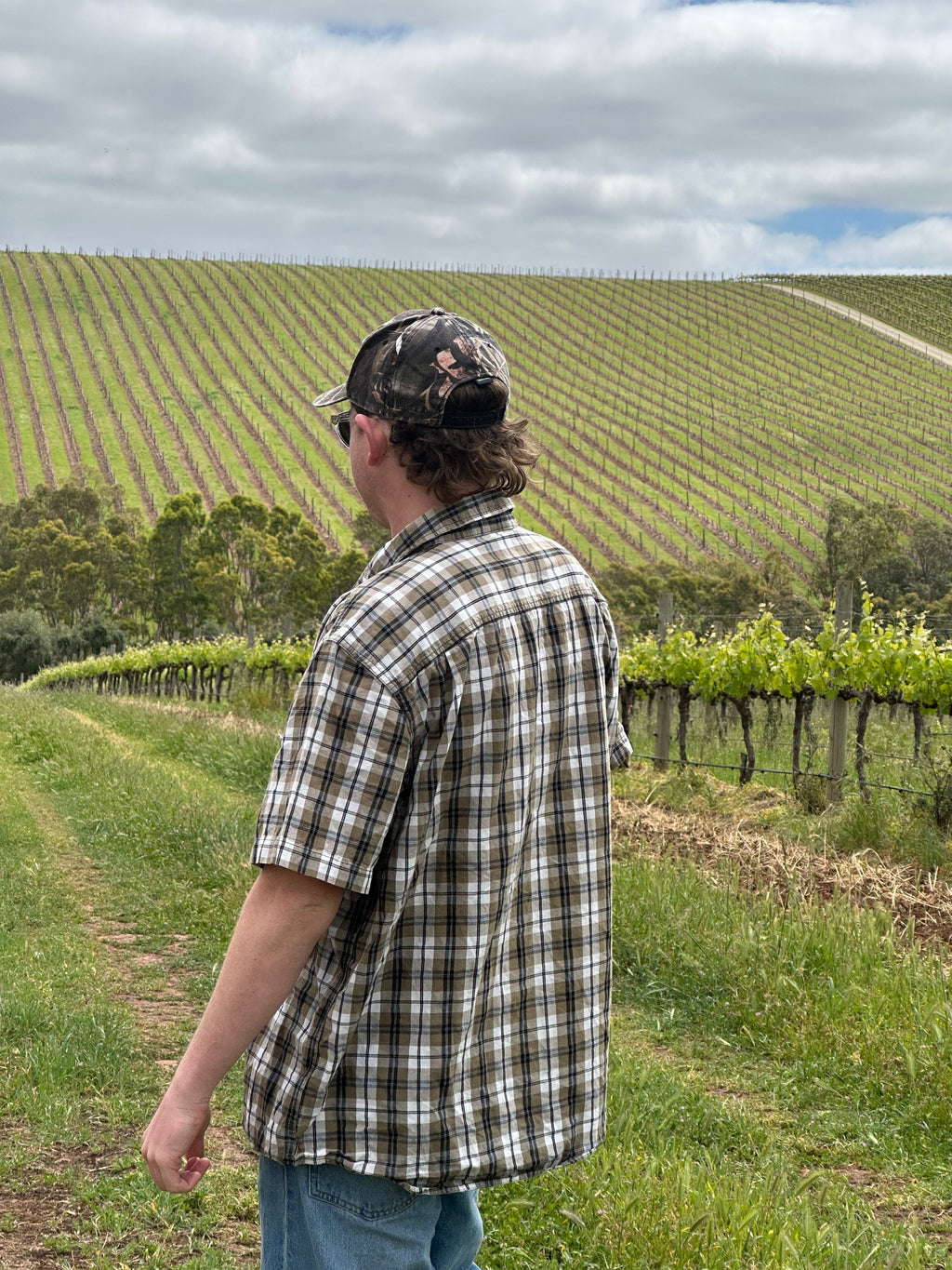 Vintage Carhartt Button Up Shirt (2XL)