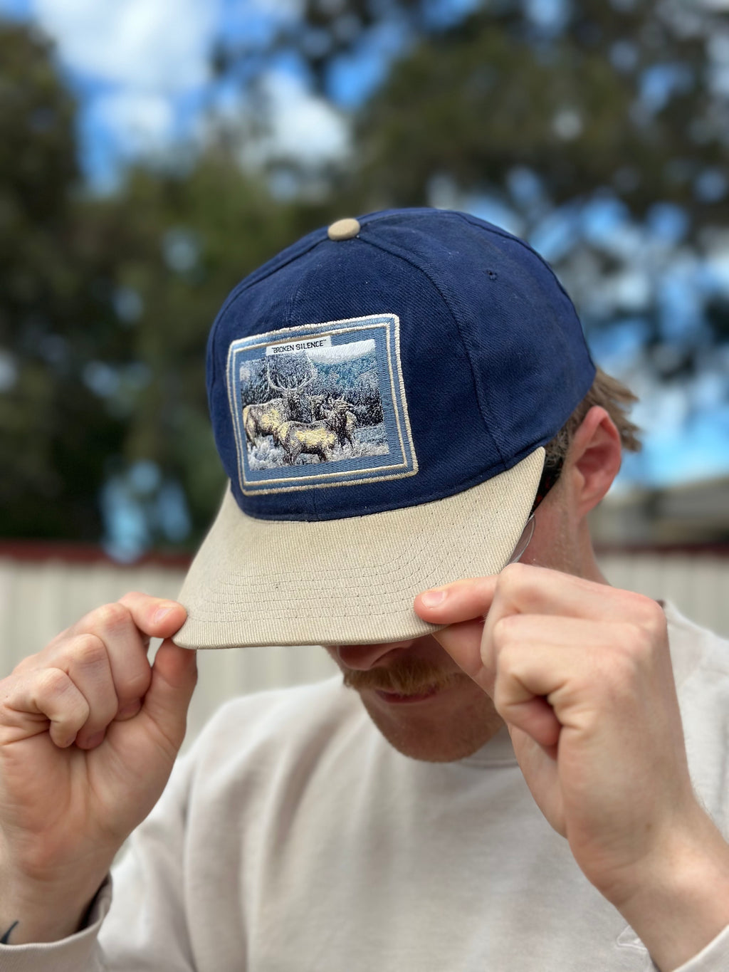 Vintage 'Broken Silence' Buck Cap