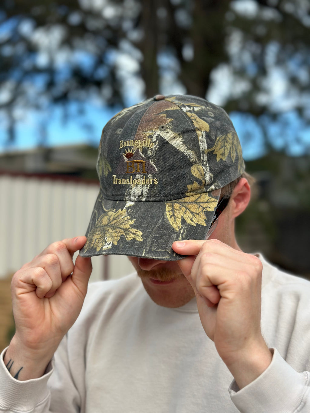 Vintage Bonnesville Transloaders Camo Cap